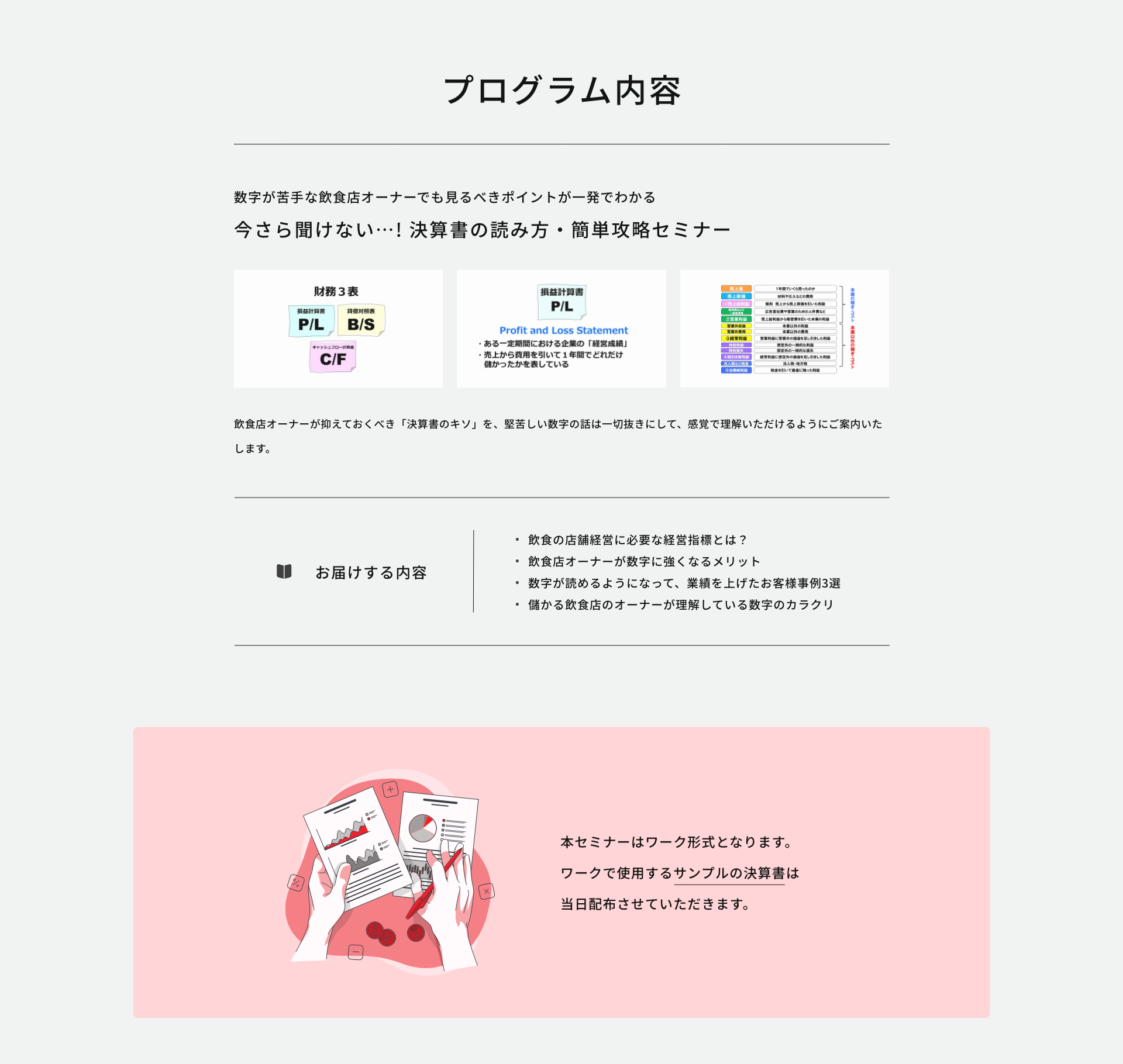 プログラム内容
