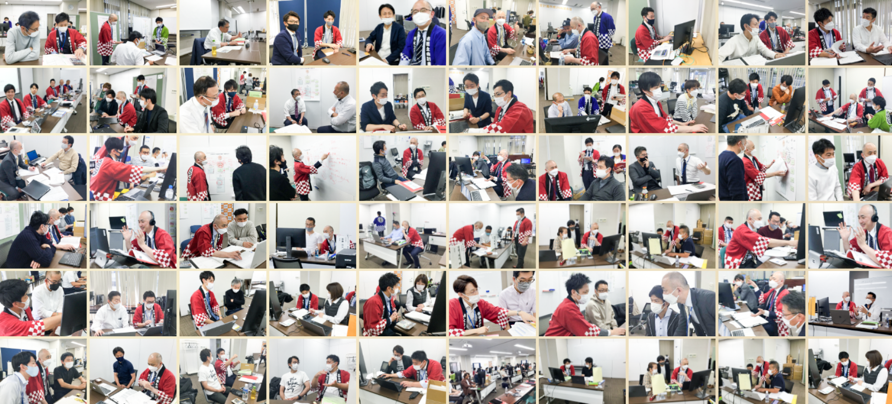 年間500社を指導する古田土会計グループのイメージ