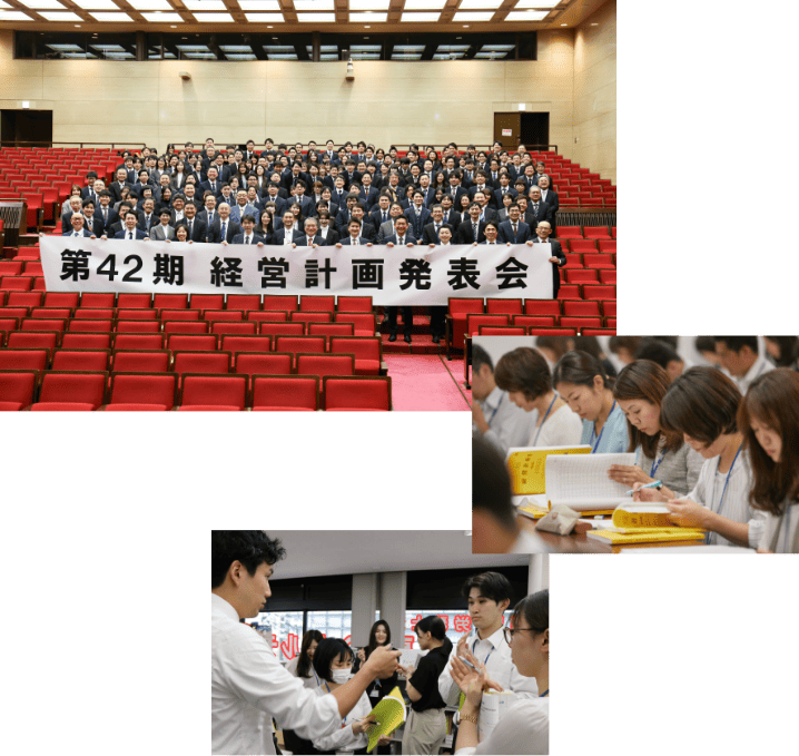 これまでの古田土経営の様々な活動の様子